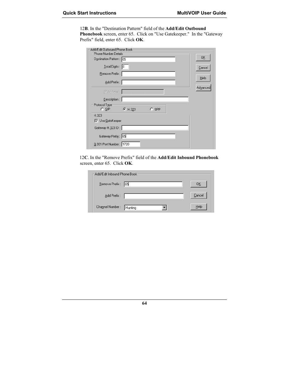 Multi-Tech Systems MULTIVOIP MVP-2410 User Manual | Page 64 / 605