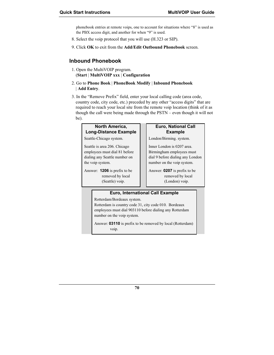 Inbound phonebook | Multi-Tech Systems MULTIVOIP MVP-2410 User Manual | Page 70 / 605