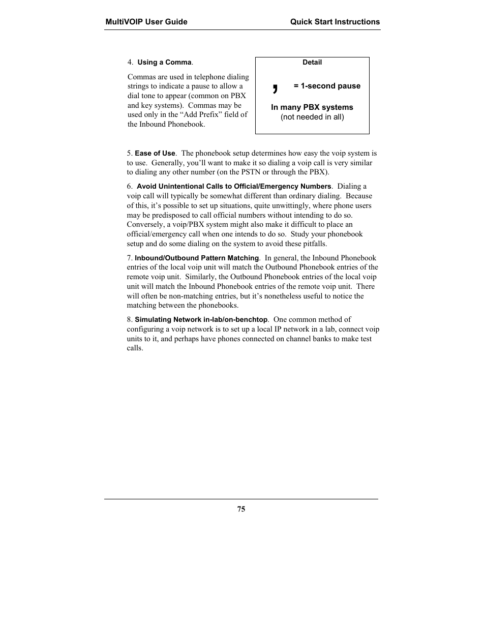 Multi-Tech Systems MULTIVOIP MVP-2410 User Manual | Page 75 / 605