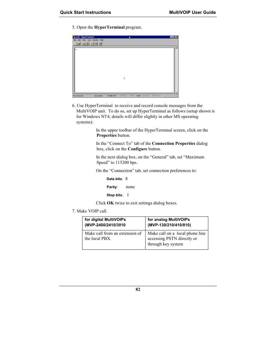 Multi-Tech Systems MULTIVOIP MVP-2410 User Manual | Page 82 / 605