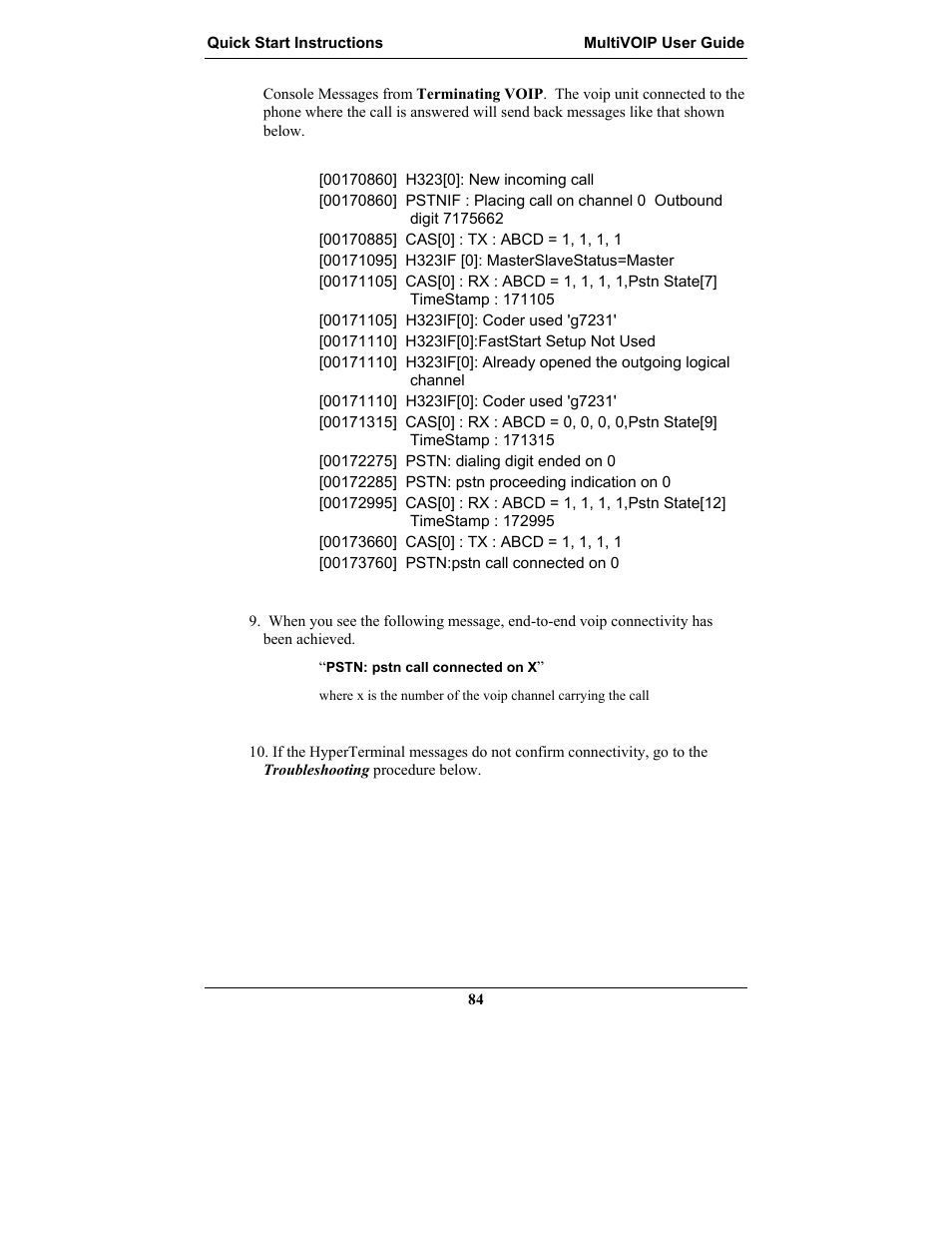 Multi-Tech Systems MULTIVOIP MVP-2410 User Manual | Page 84 / 605