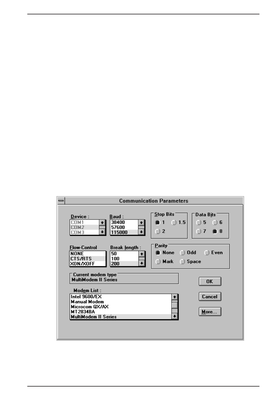 Changing default parameters, Configuring software for your computer | Multi-Tech Systems MT2834ZPX User Manual | Page 17 / 81