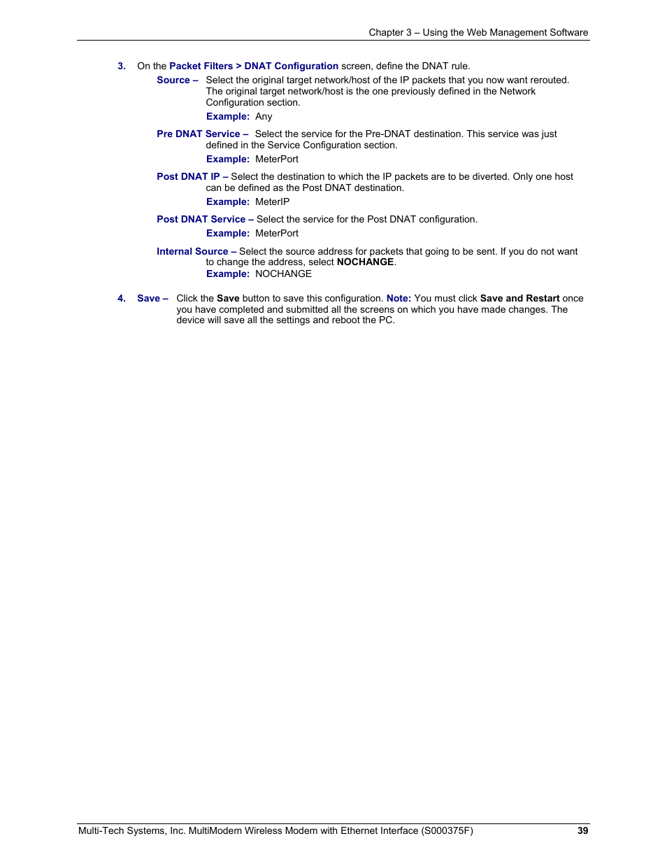 Multi-Tech Systems MULTIMODEM MTCBA-C-EN-NX User Manual | Page 39 / 58