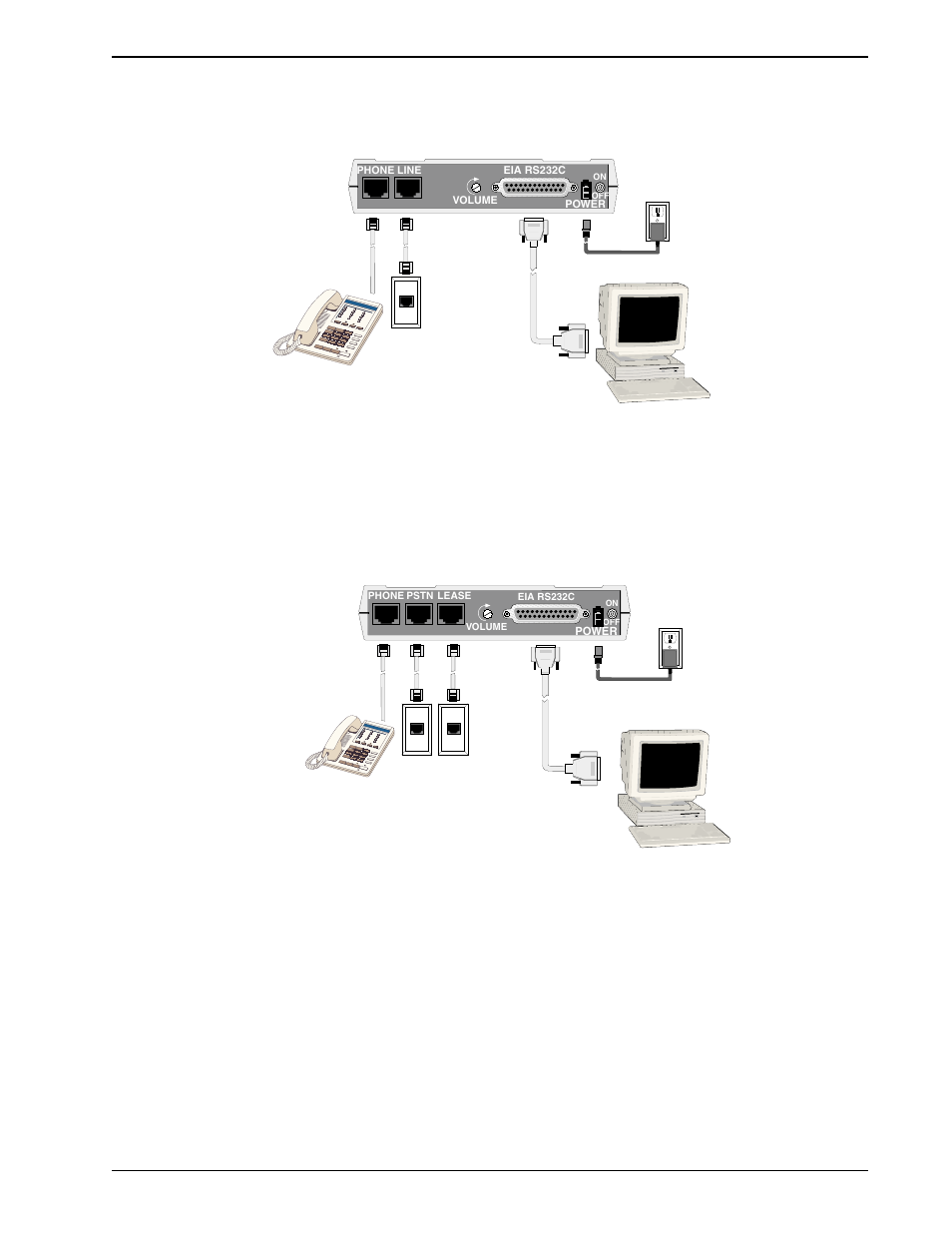Mt1432bl connections | Multi-Tech Systems MT2834BL User Manual | Page 15 / 119
