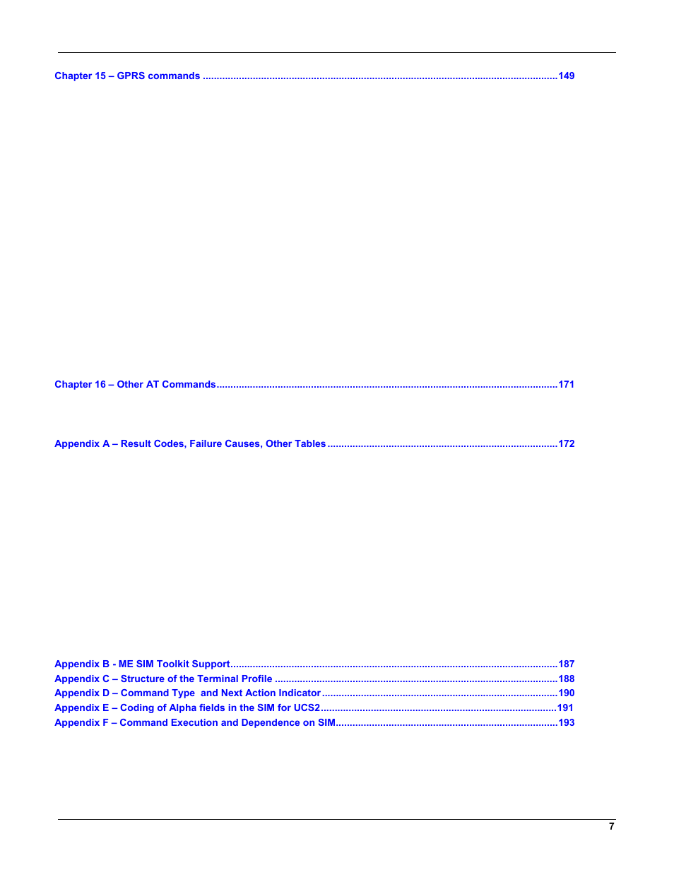 Multi-Tech Systems MMCModem GPRS (MTMMC-G) User Manual | Page 7 / 203