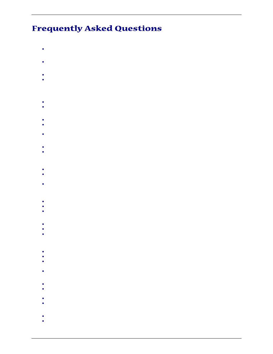 Frequently asked questions | Multi-Tech Systems MTCBA-G-F4 User Manual | Page 23 / 30
