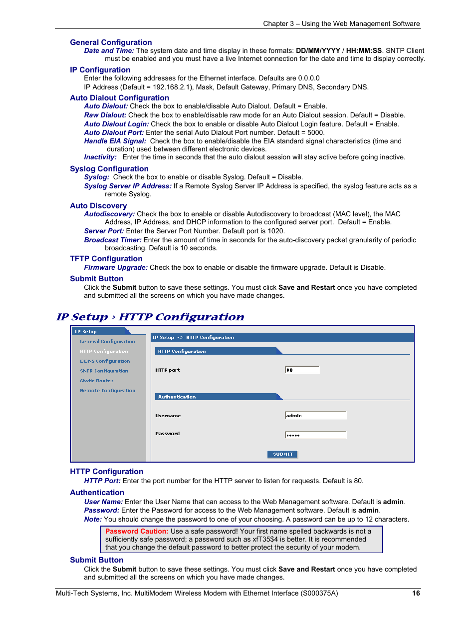 Multi-Tech Systems MultiModem User Manual | Page 16 / 42