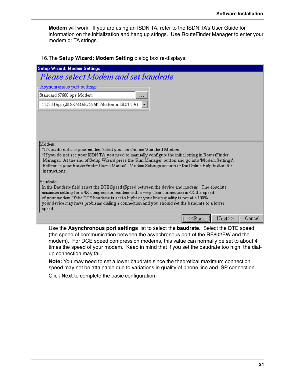 Multi-Tech Systems ROUTEFINDER RF802EW User Manual | Page 21 / 28