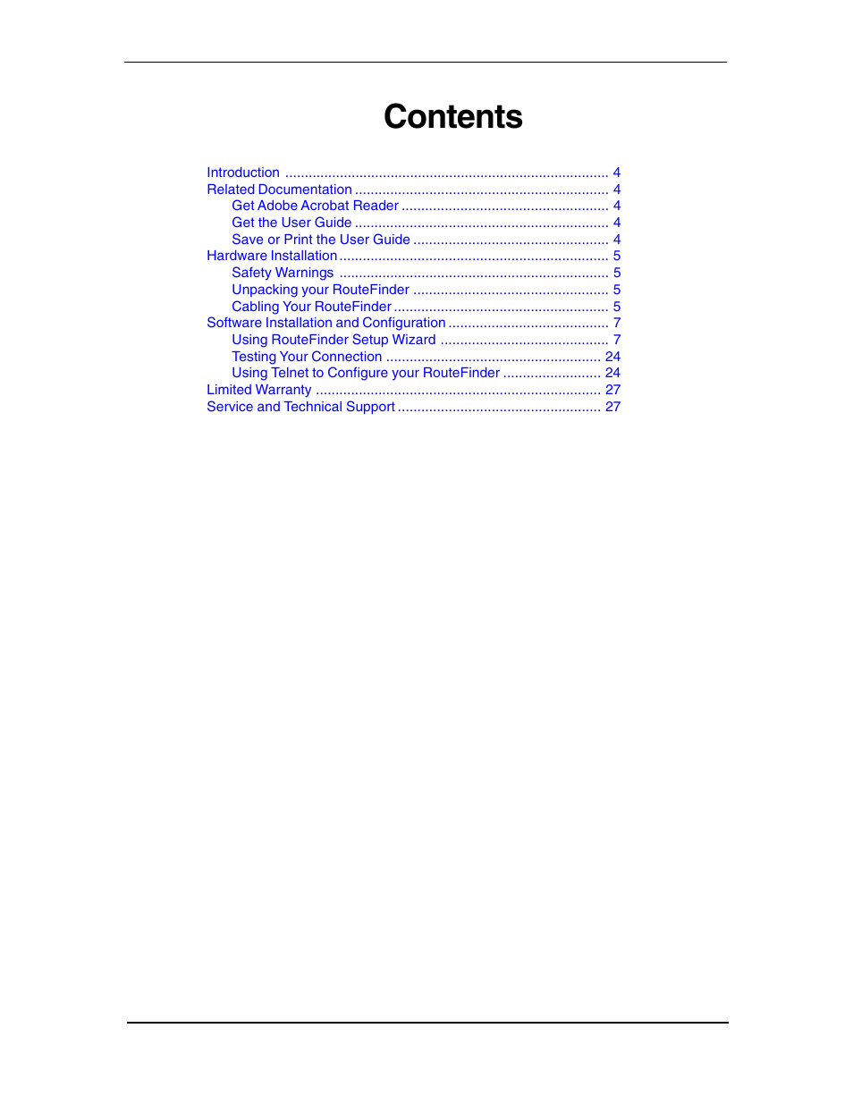 Multi-Tech Systems ROUTEFINDER RF802EW User Manual | Page 3 / 28