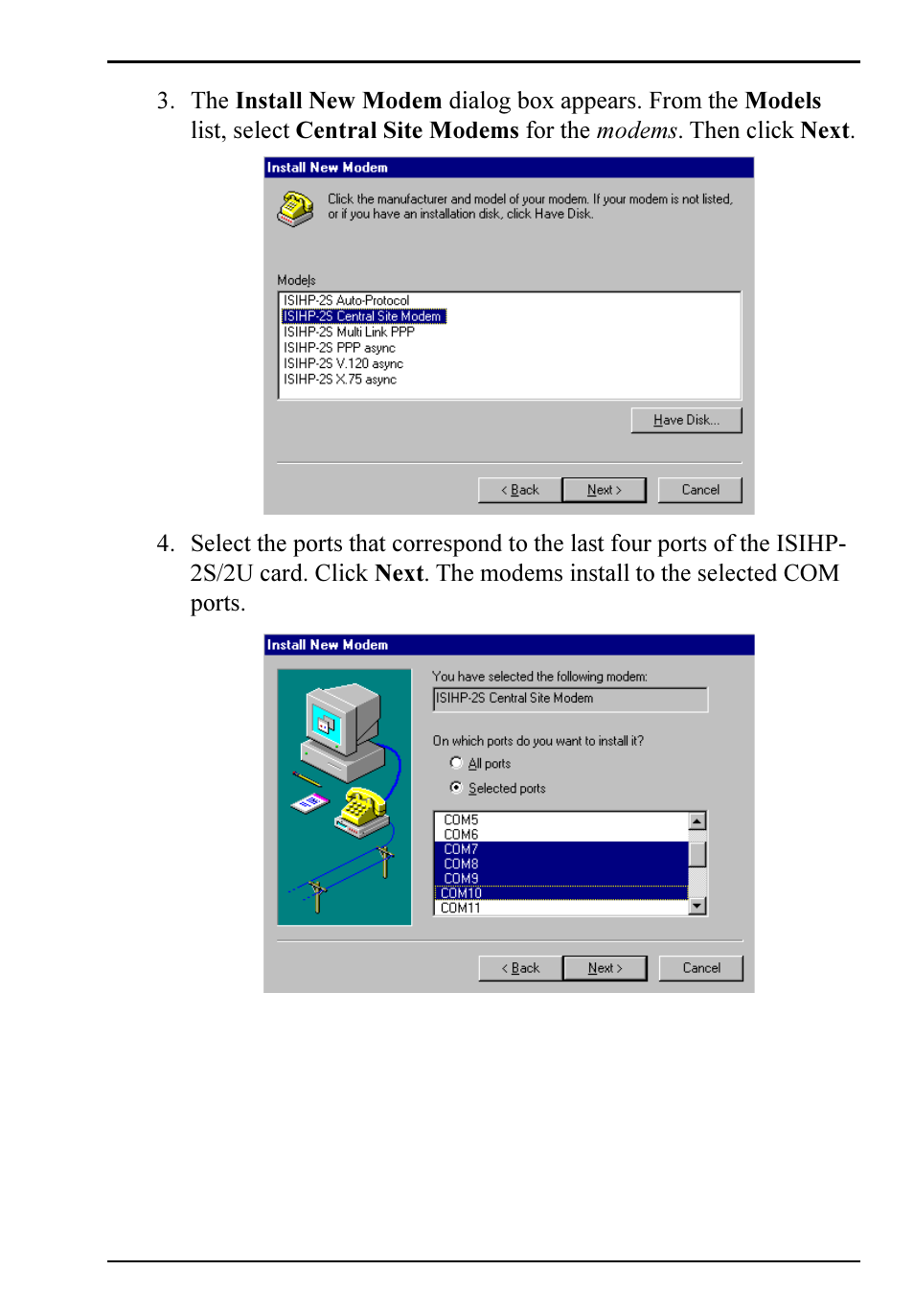 Multi-Tech Systems ISIHP-2S User Manual | Page 21 / 63