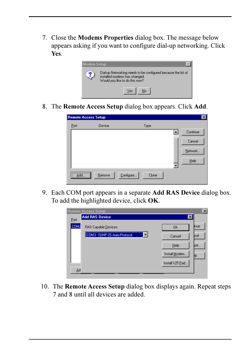Multi-Tech Systems ISIHP-2S User Manual | Page 23 / 63
