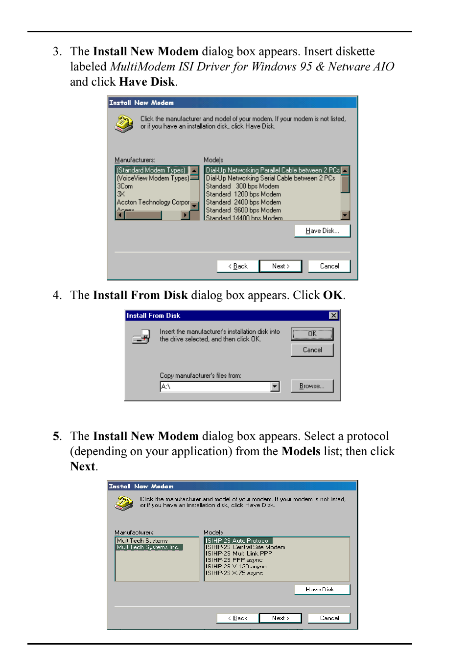 Multi-Tech Systems ISIHP-2S User Manual | Page 34 / 63