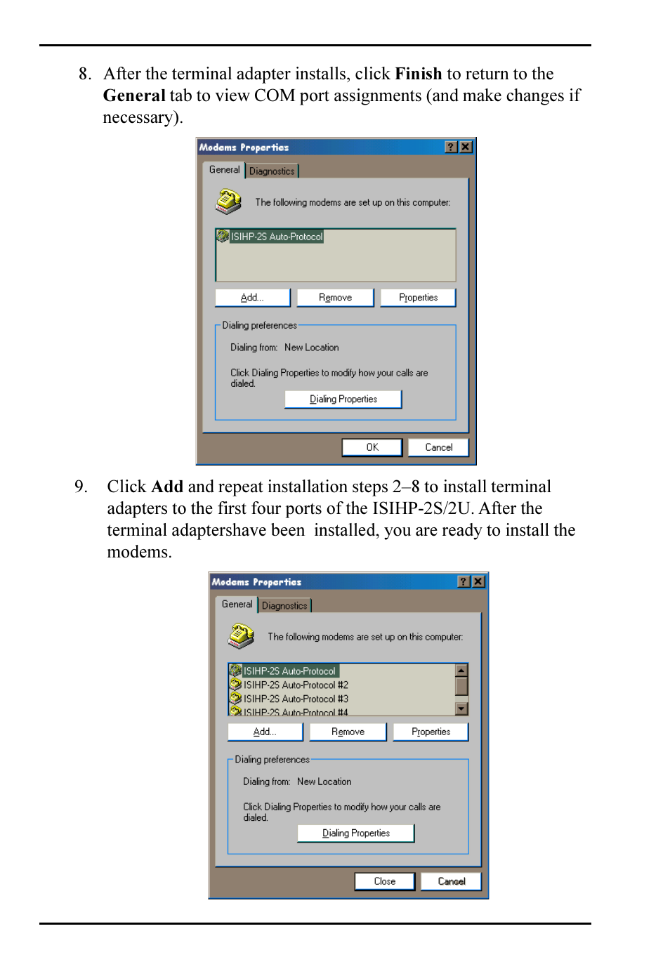 Multi-Tech Systems ISIHP-2S User Manual | Page 36 / 63