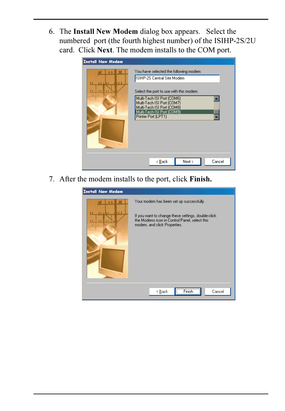 Multi-Tech Systems ISIHP-2S User Manual | Page 39 / 63