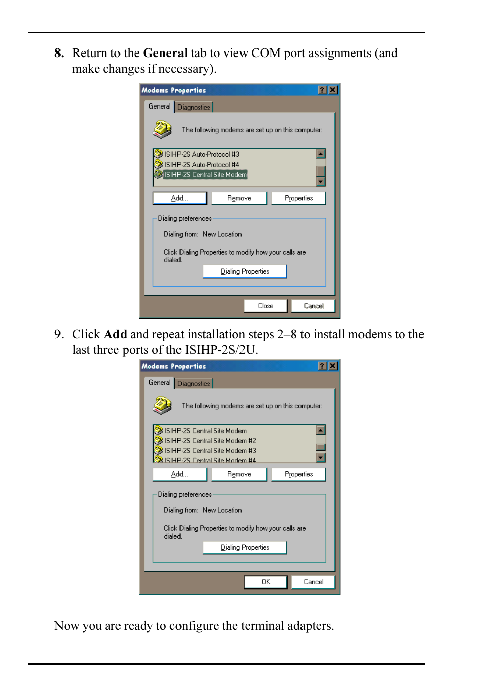 Multi-Tech Systems ISIHP-2S User Manual | Page 40 / 63
