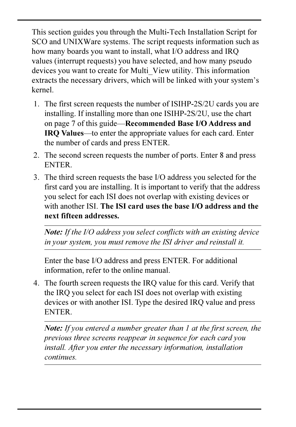 Multi-Tech Systems ISIHP-2S User Manual | Page 54 / 63