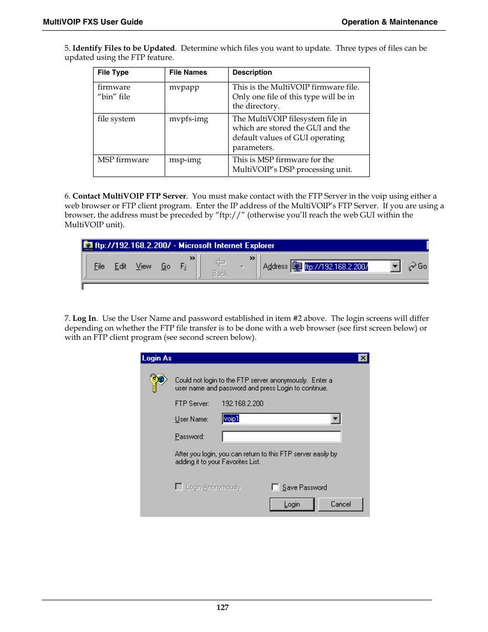 Multi-Tech Systems MVPFXS-16 User Manual | Page 127 / 165