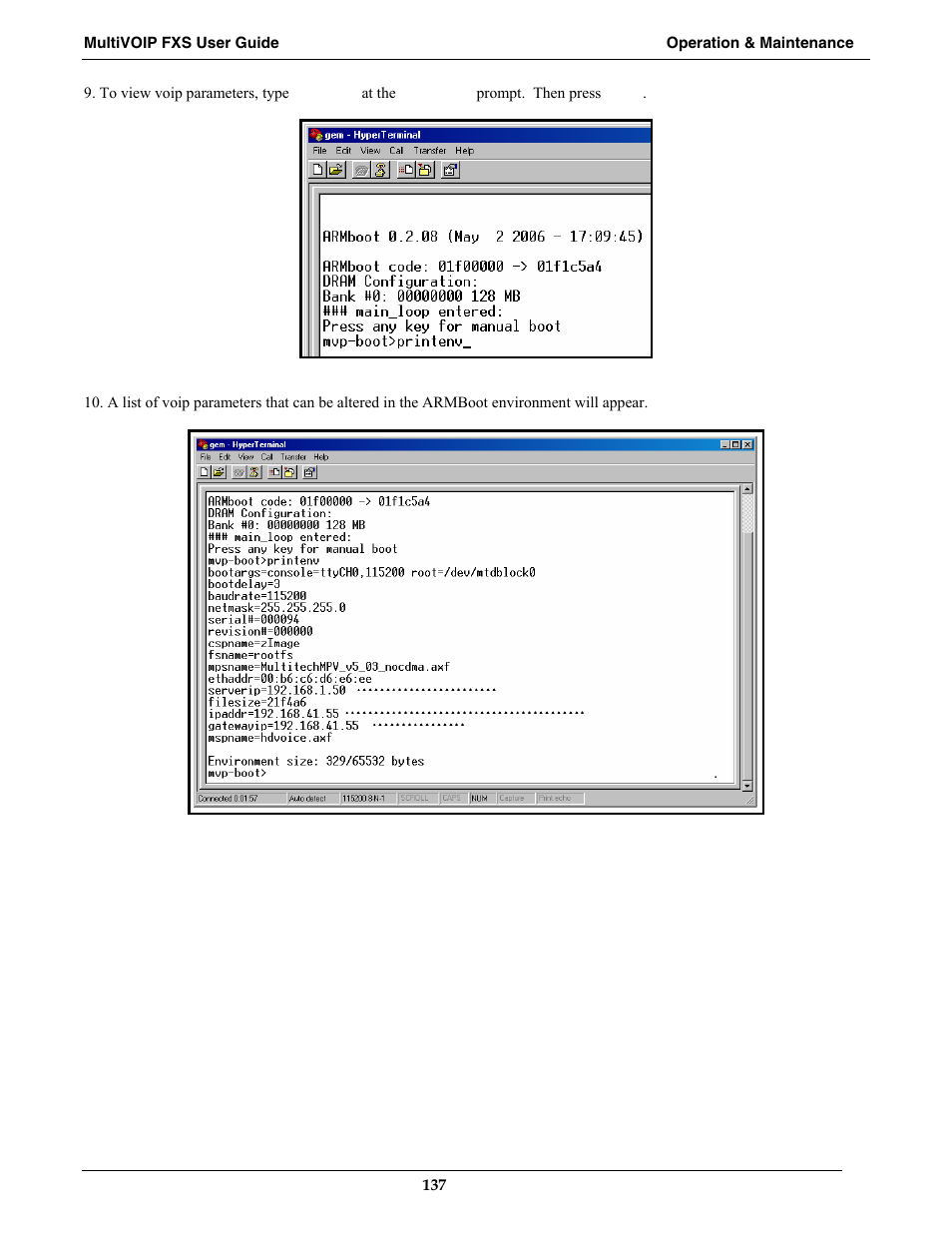 Multi-Tech Systems MVPFXS-16 User Manual | Page 137 / 165