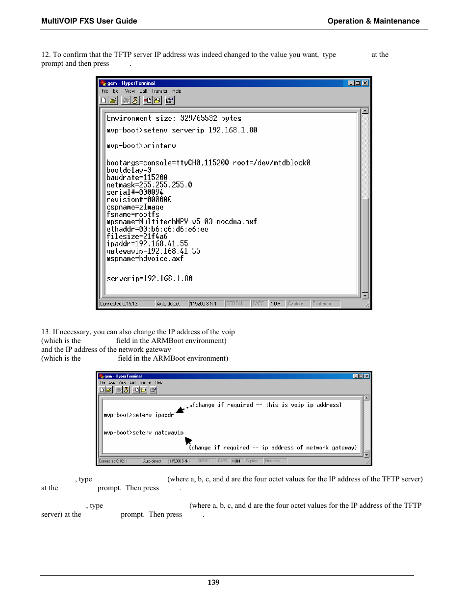 Multi-Tech Systems MVPFXS-16 User Manual | Page 139 / 165