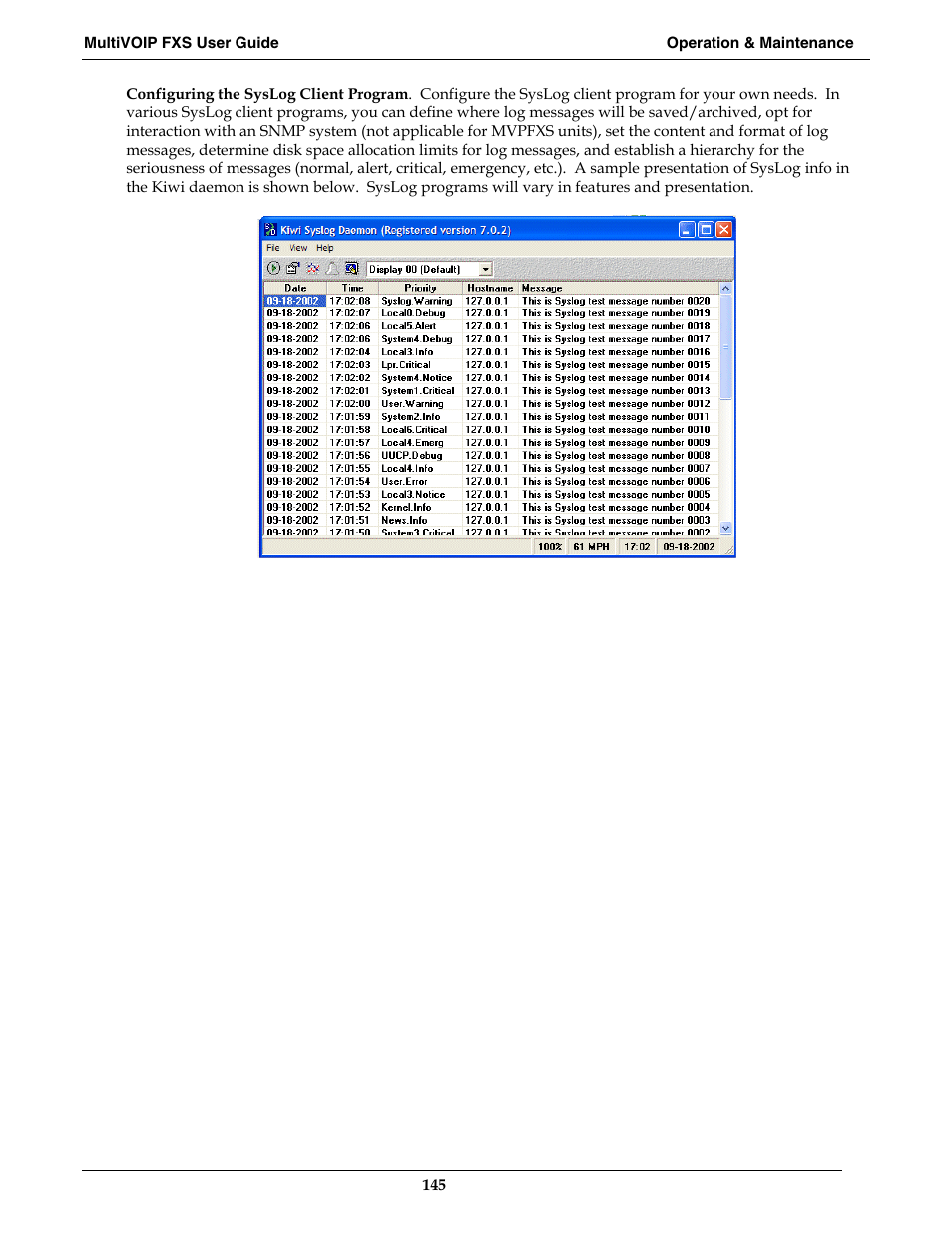 Multi-Tech Systems MVPFXS-16 User Manual | Page 145 / 165