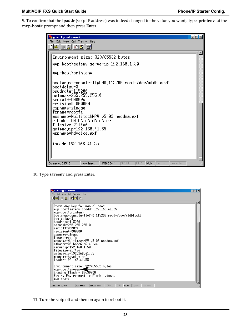 Multi-Tech Systems MVPFXS-16 User Manual | Page 23 / 165