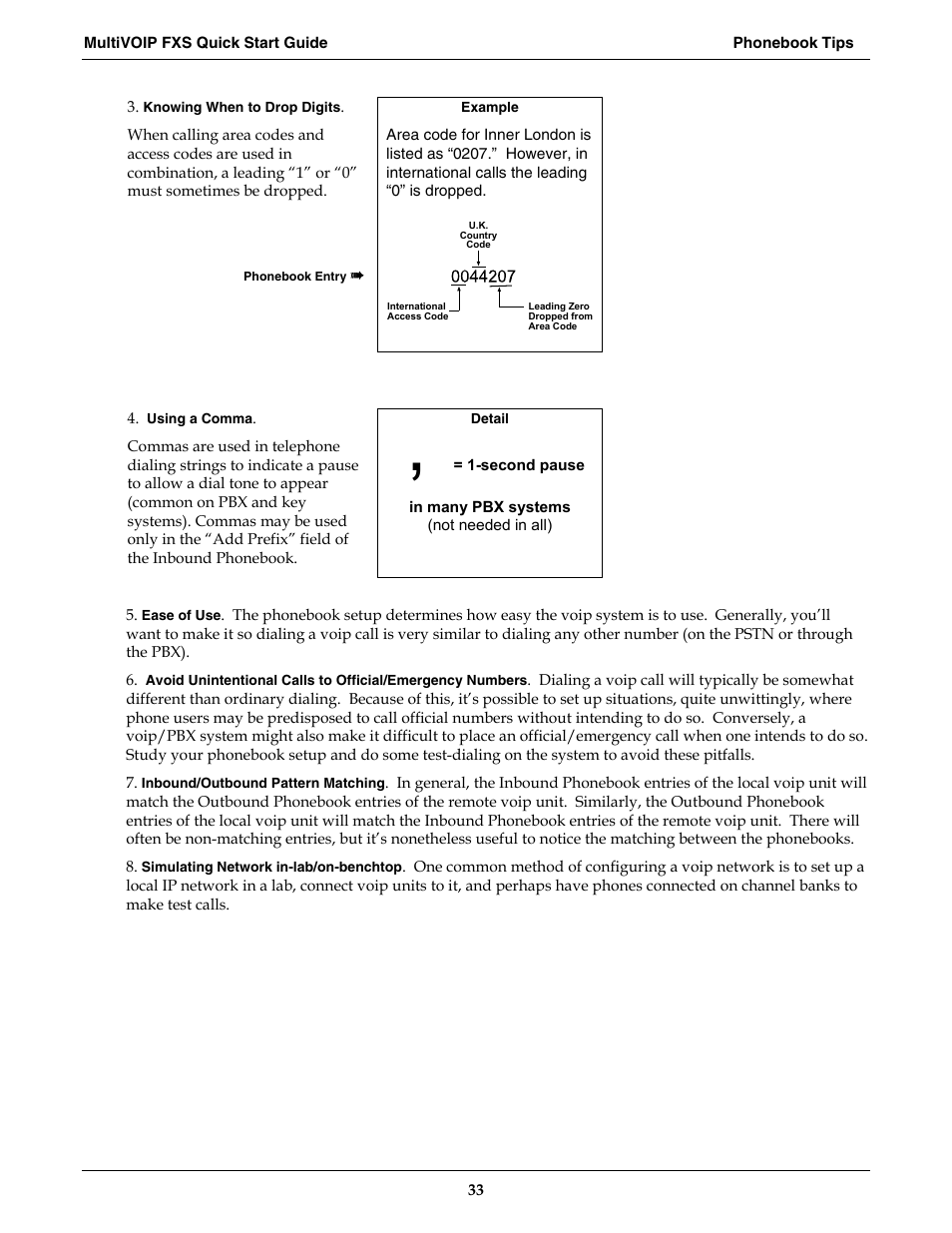 Multi-Tech Systems MVPFXS-16 User Manual | Page 33 / 165