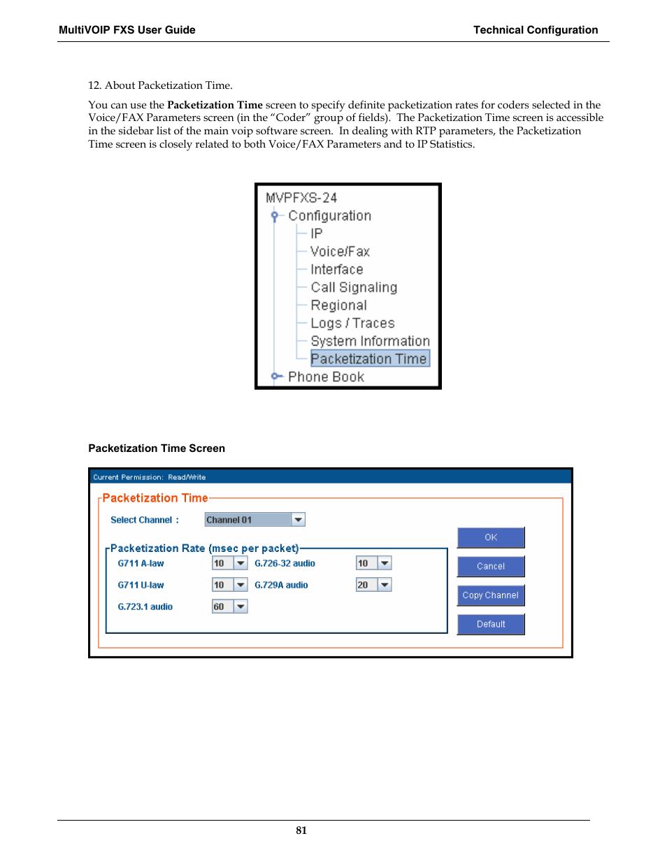 Multi-Tech Systems MVPFXS-16 User Manual | Page 81 / 165