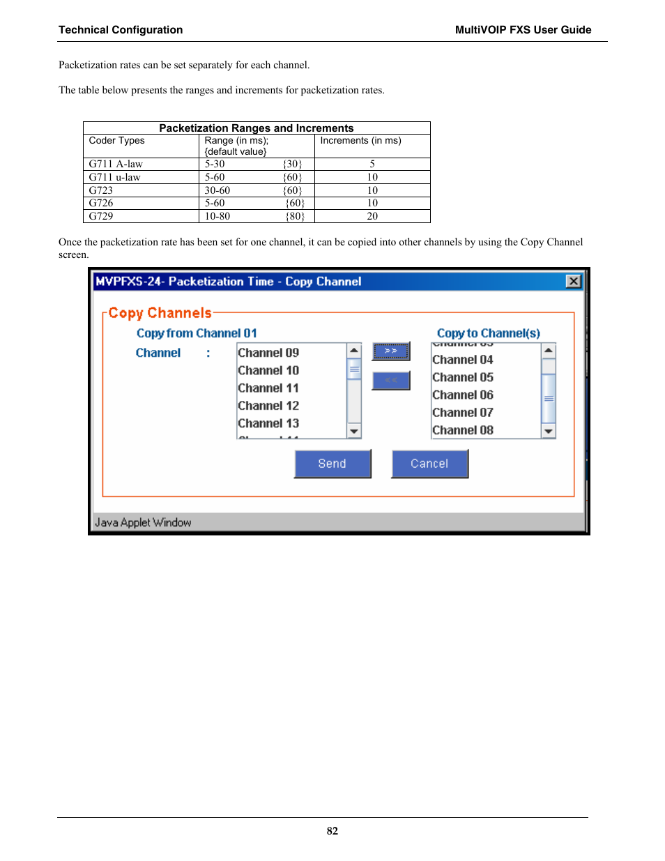Multi-Tech Systems MVPFXS-16 User Manual | Page 82 / 165