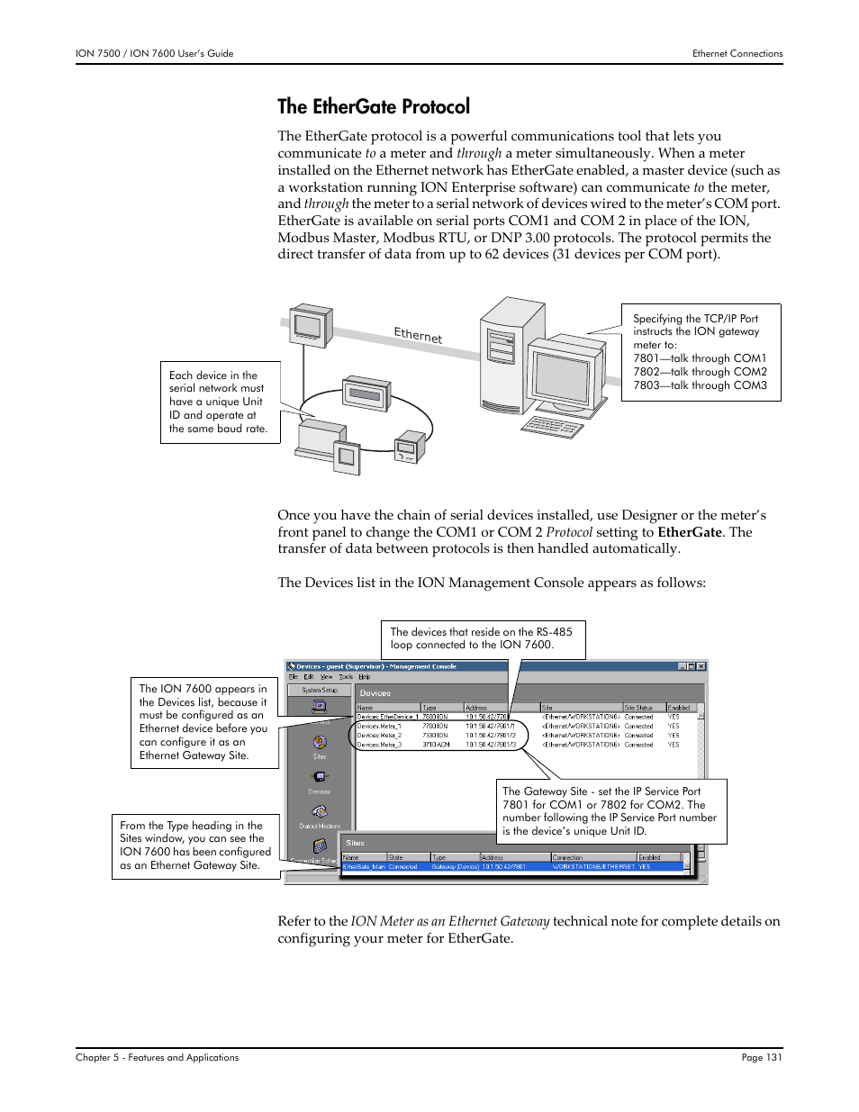 The ethergate protocol | Multi-Tech Systems 7500 User Manual | Page 131 / 372