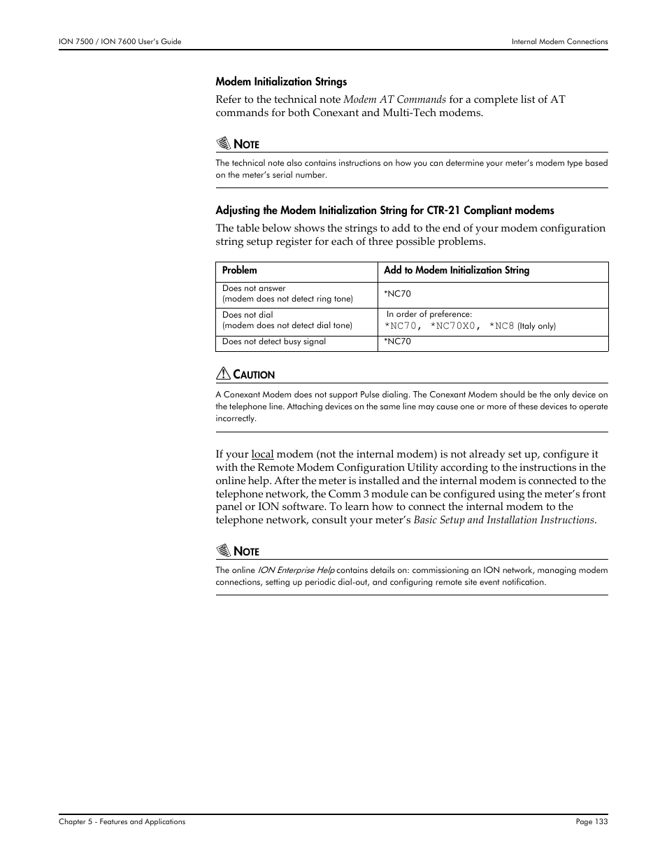 Multi-Tech Systems 7500 User Manual | Page 133 / 372