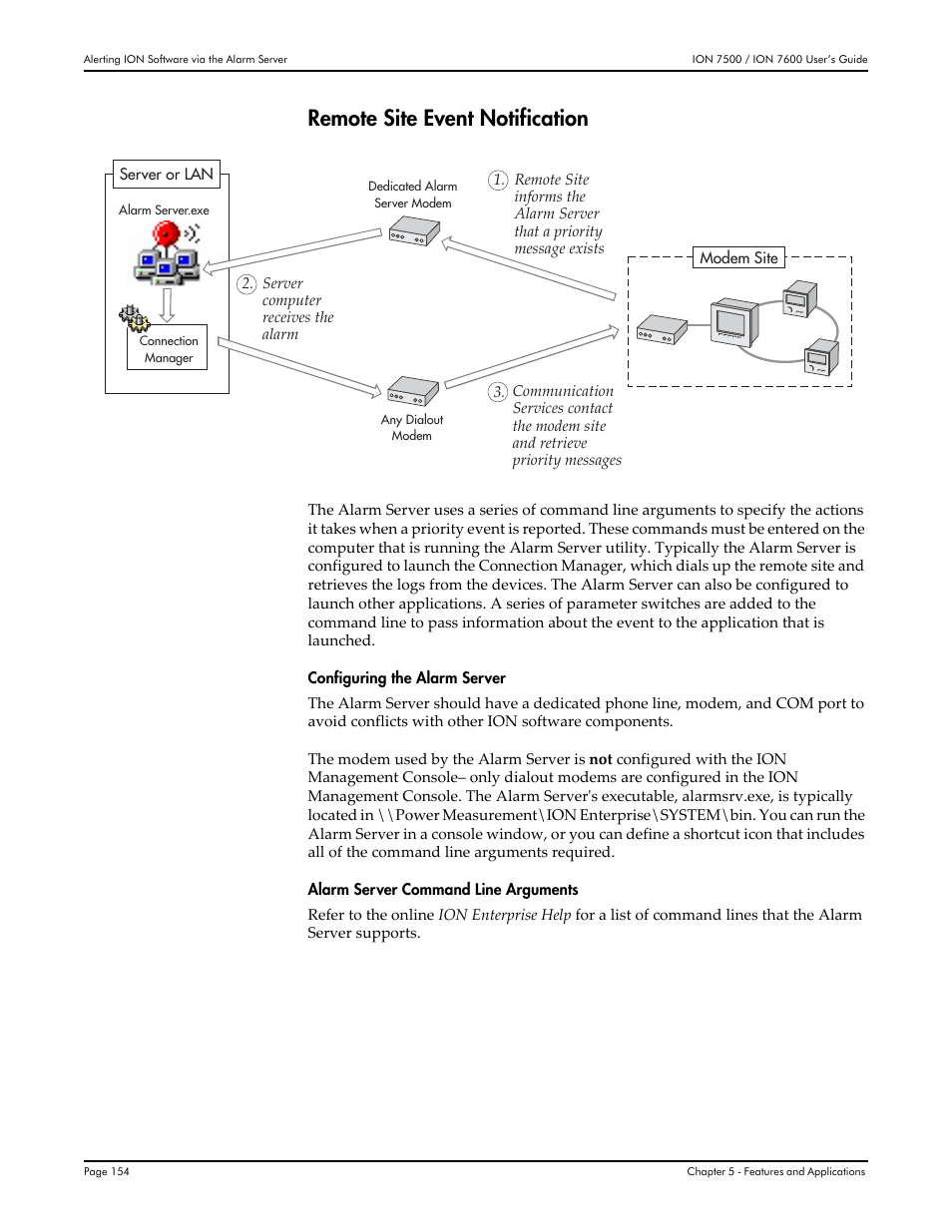 Remote site event notification | Multi-Tech Systems 7500 User Manual | Page 154 / 372