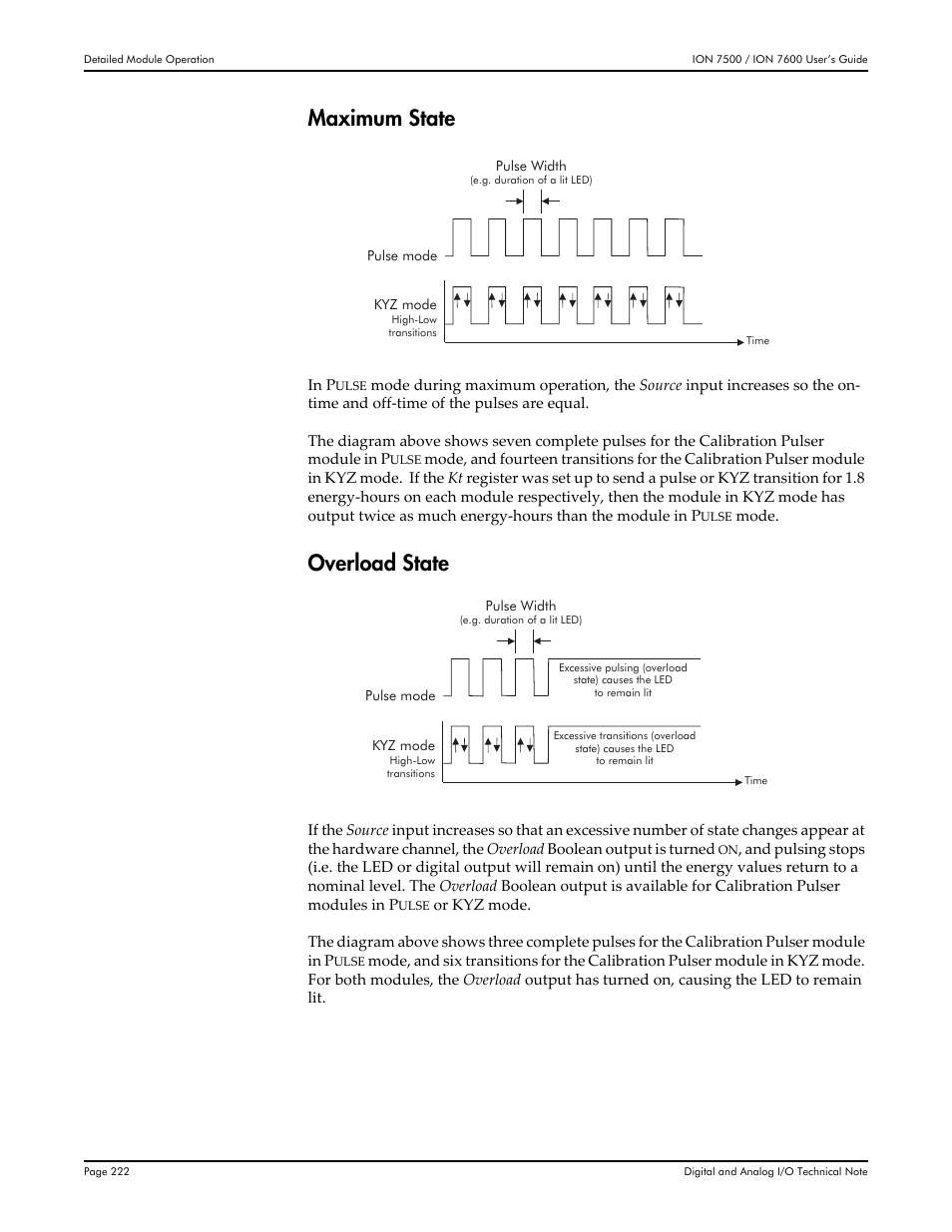 Maximum state, Overload state | Multi-Tech Systems 7500 User Manual | Page 222 / 372
