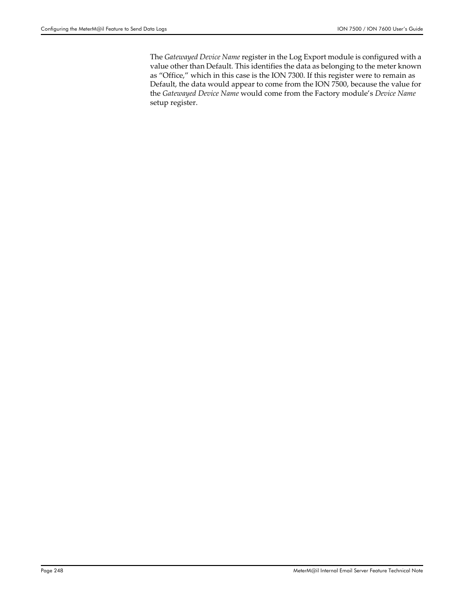 Multi-Tech Systems 7500 User Manual | Page 248 / 372
