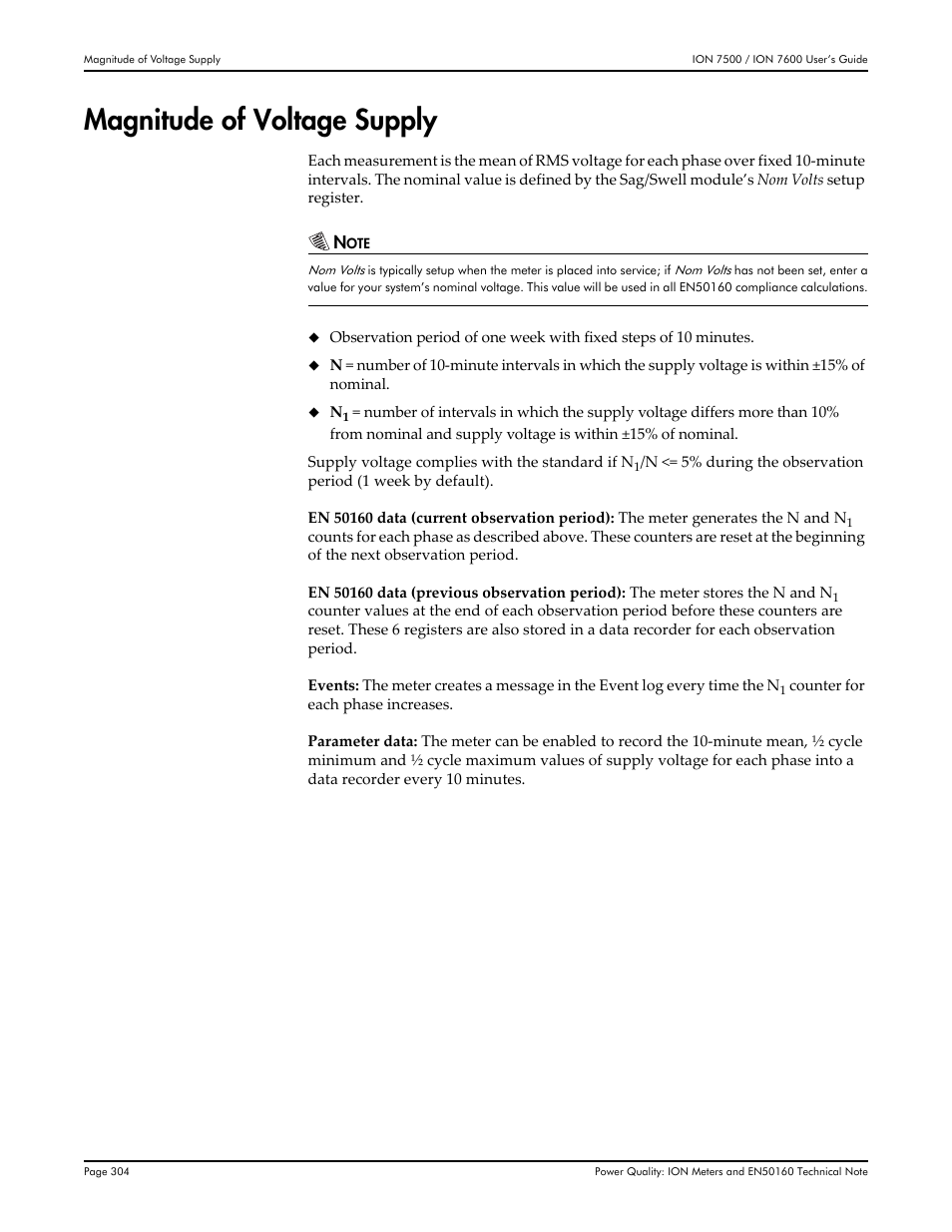 Magnitude of voltage supply | Multi-Tech Systems 7500 User Manual | Page 304 / 372