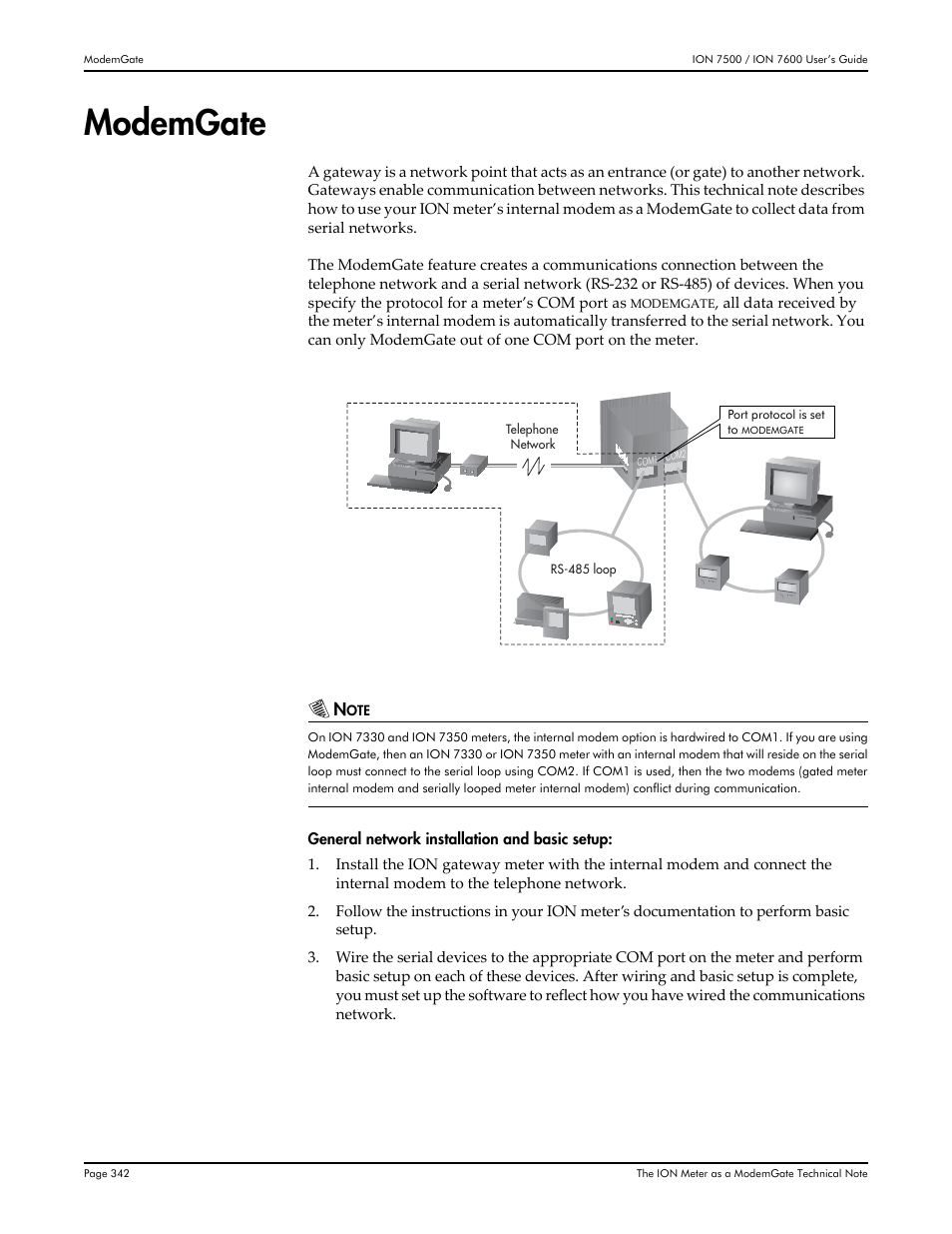 Modemgate | Multi-Tech Systems 7500 User Manual | Page 342 / 372