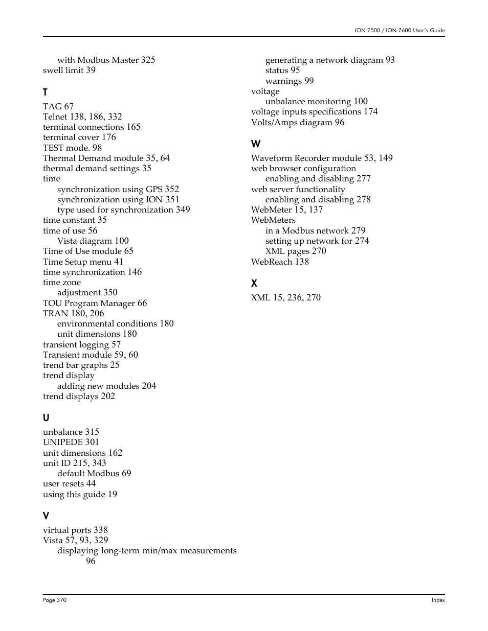 Multi-Tech Systems 7500 User Manual | Page 370 / 372