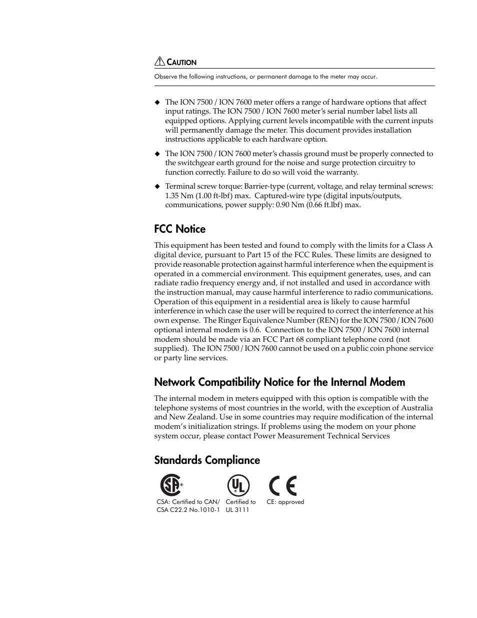 Fcc notice, Standards compliance | Multi-Tech Systems 7500 User Manual | Page 4 / 372