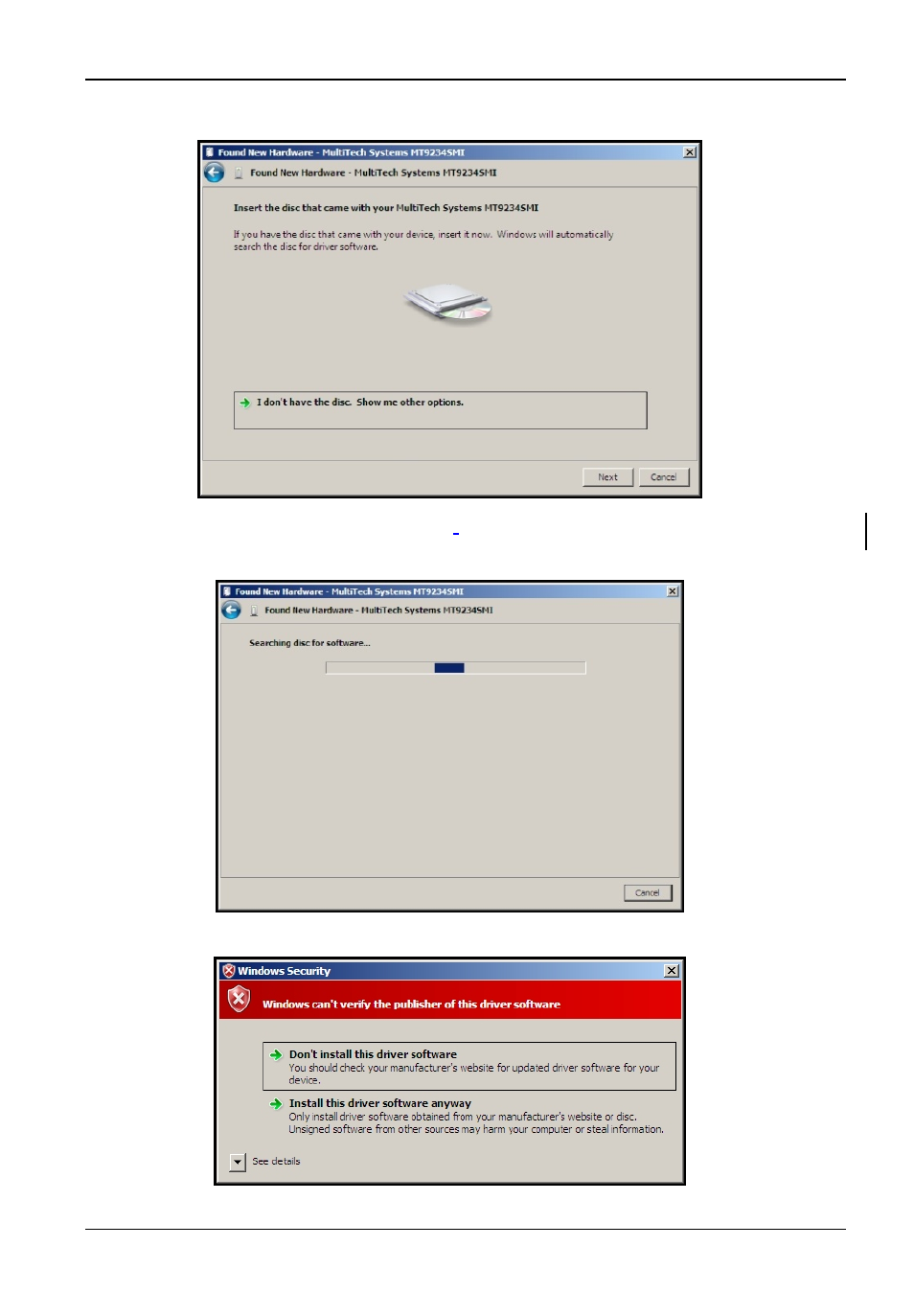 Multi-Tech Systems INTELLIGENT SERIAL INTERFACE ISI9234PCIE User Manual | Page 11 / 18