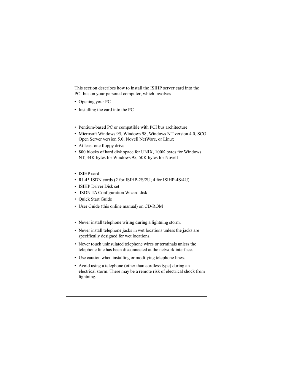 Multi-Tech Systems ISIHP-2U User Manual | Page 12 / 155
