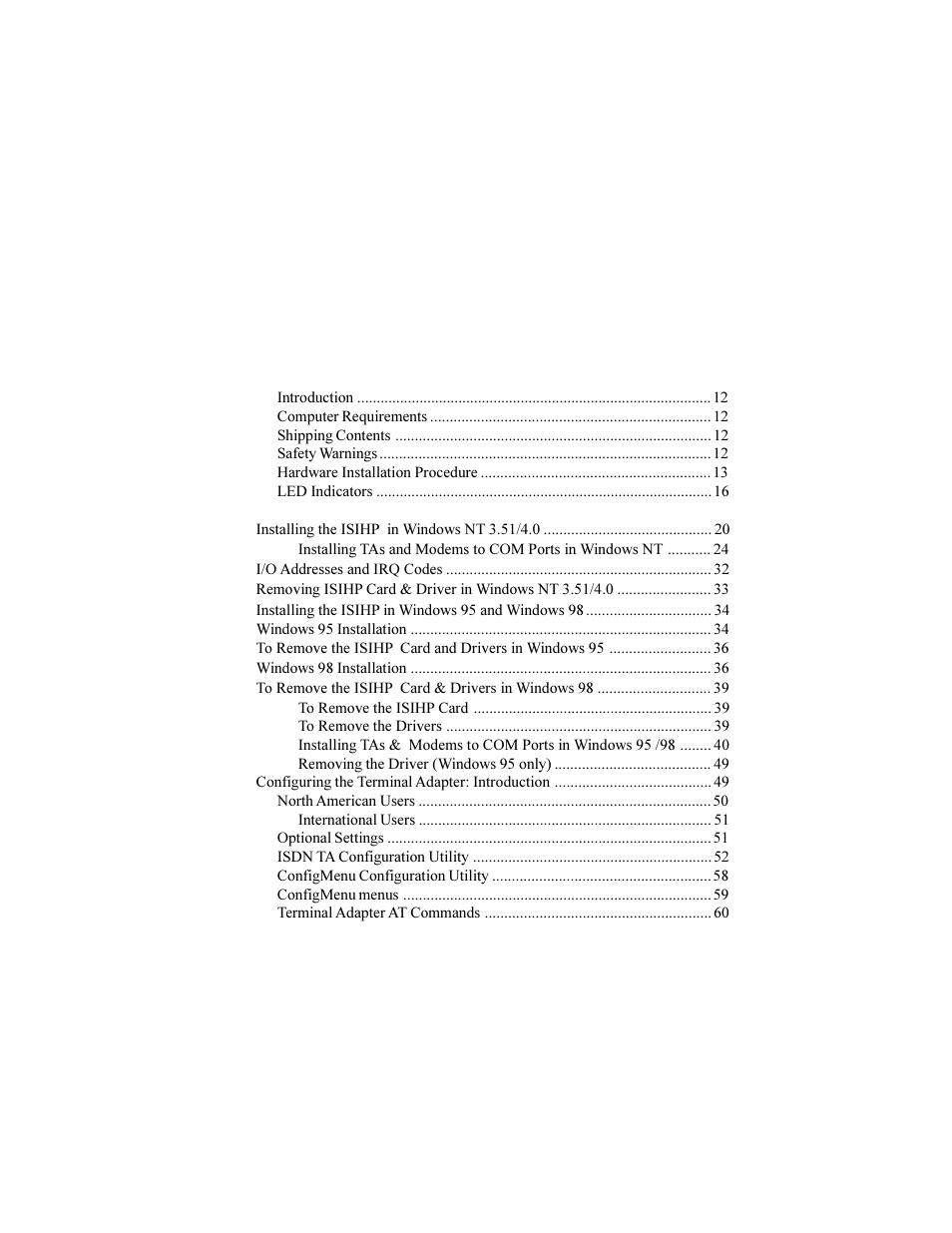 Multi-Tech Systems ISIHP-2U User Manual | Page 3 / 155