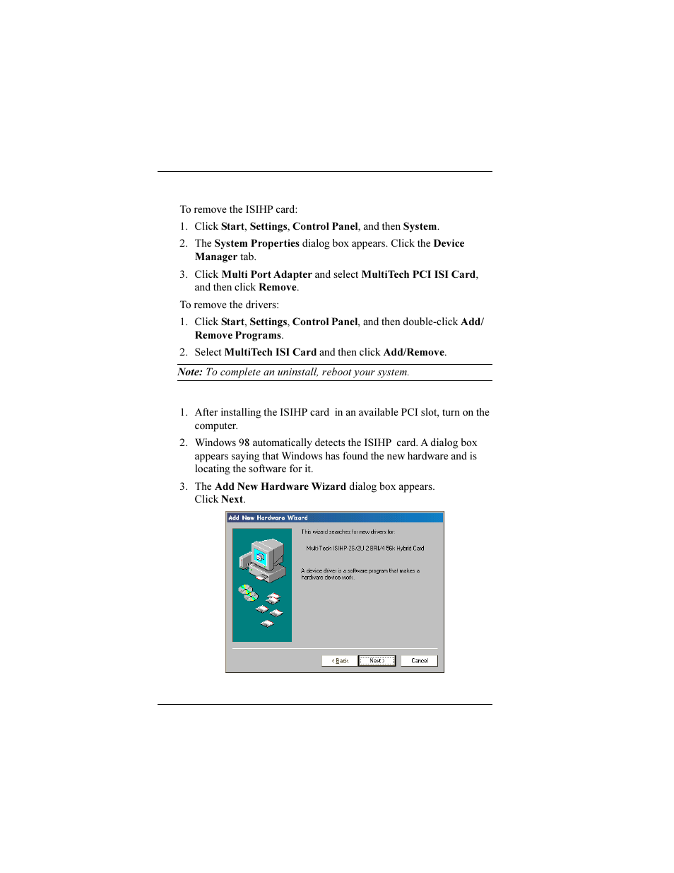 Multi-Tech Systems ISIHP-2U User Manual | Page 36 / 155