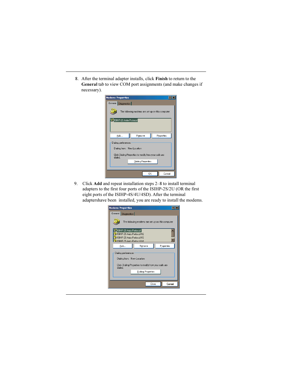 Multi-Tech Systems ISIHP-2U User Manual | Page 44 / 155