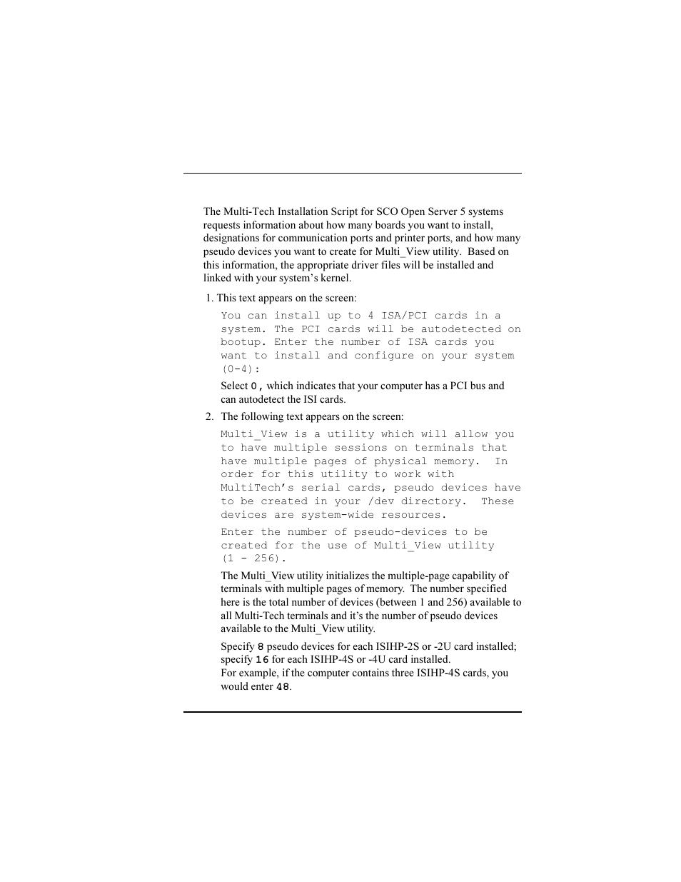 Multi-Tech Systems ISIHP-2U User Manual | Page 63 / 155