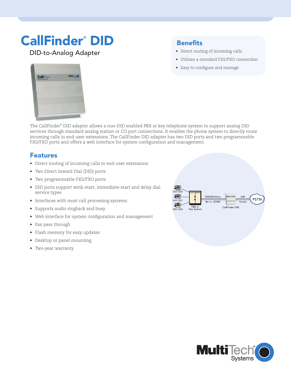 Multi-Tech Systems ZDXModemRack EN55022 User Manual | 2 pages
