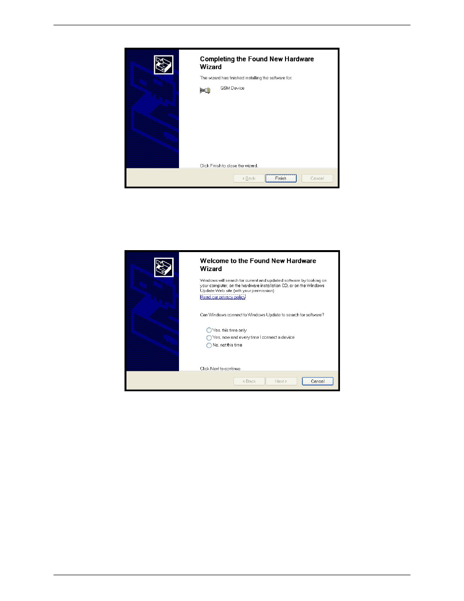 Installing the modem driver | Multi-Tech Systems MULTIMODEM MTCBA-G-U-F4 User Manual | Page 20 / 33