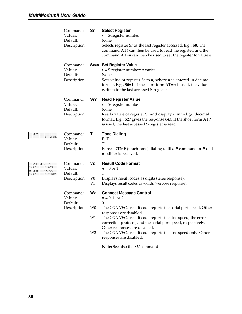 Multimodemii user guide | Multi-Tech Systems MT5600BL User Manual | Page 44 / 118