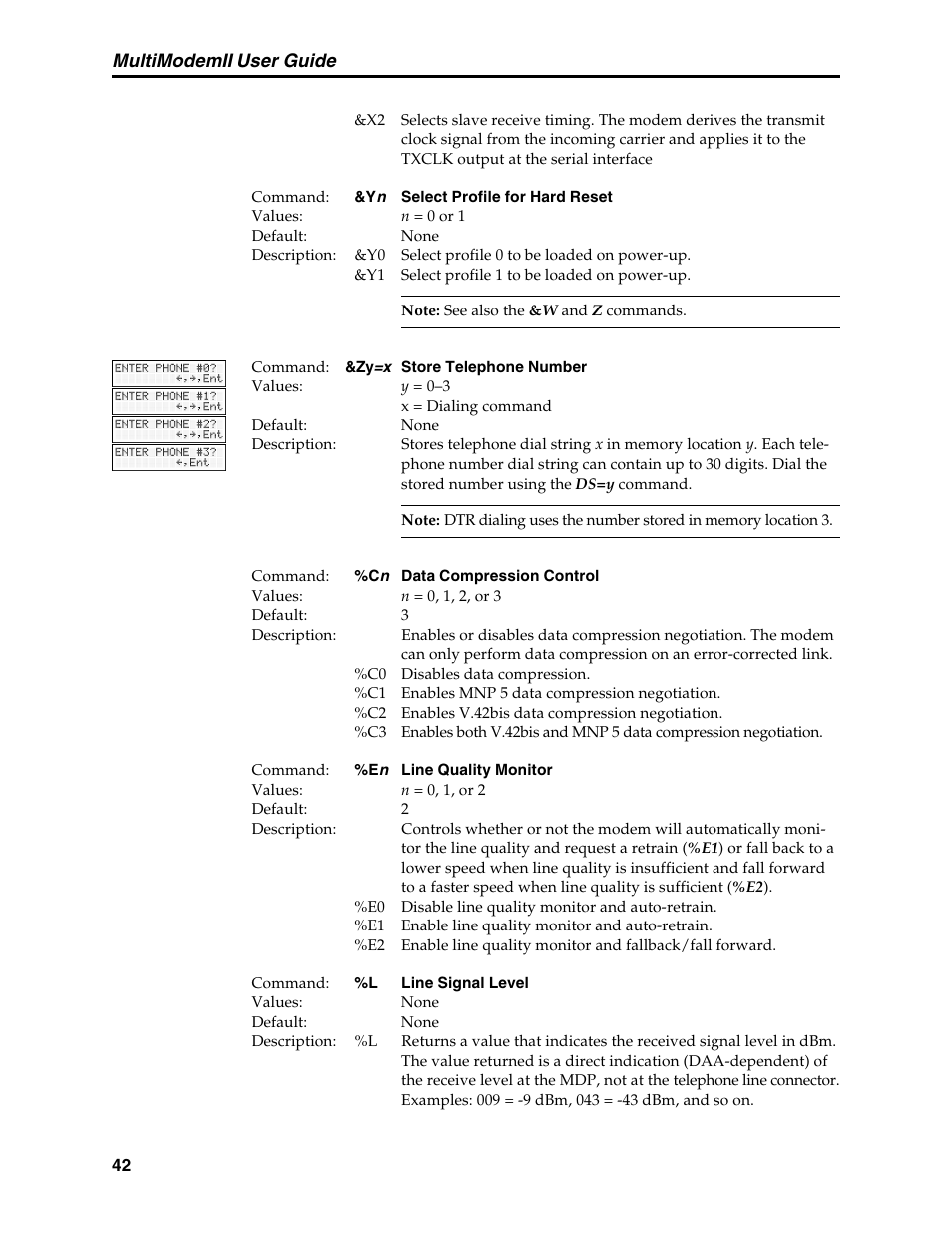 Multimodemii user guide | Multi-Tech Systems MT5600BL User Manual | Page 50 / 118