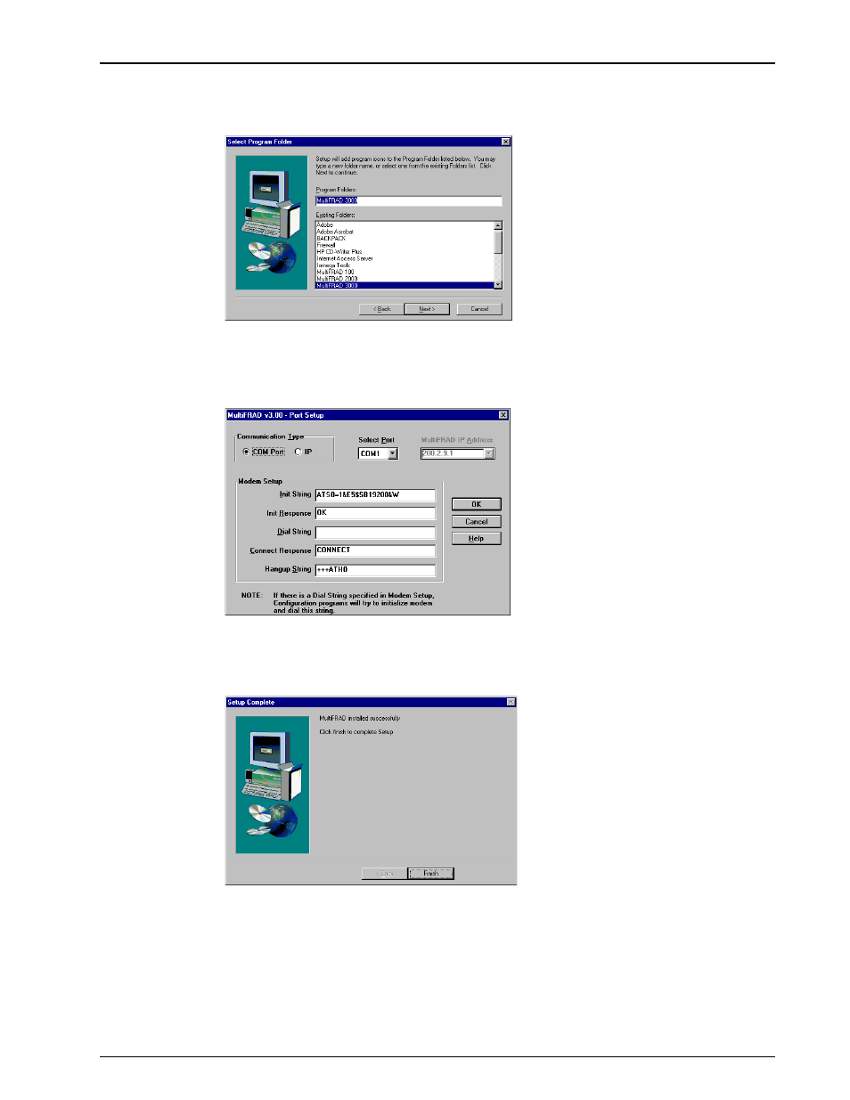 Multi-Tech Systems FR3060 User Manual | Page 21 / 105