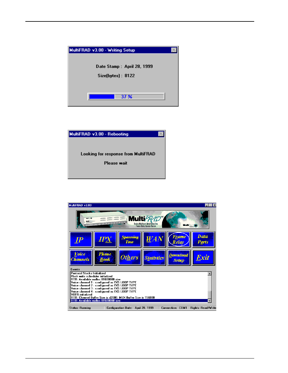Multi-Tech Systems FR3060 User Manual | Page 36 / 105