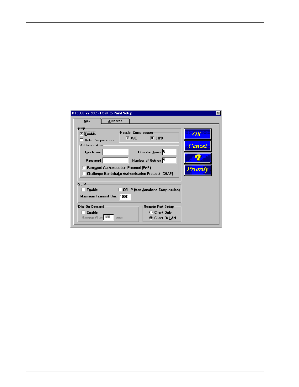 Point to point setup | Multi-Tech Systems FR3060 User Manual | Page 48 / 105